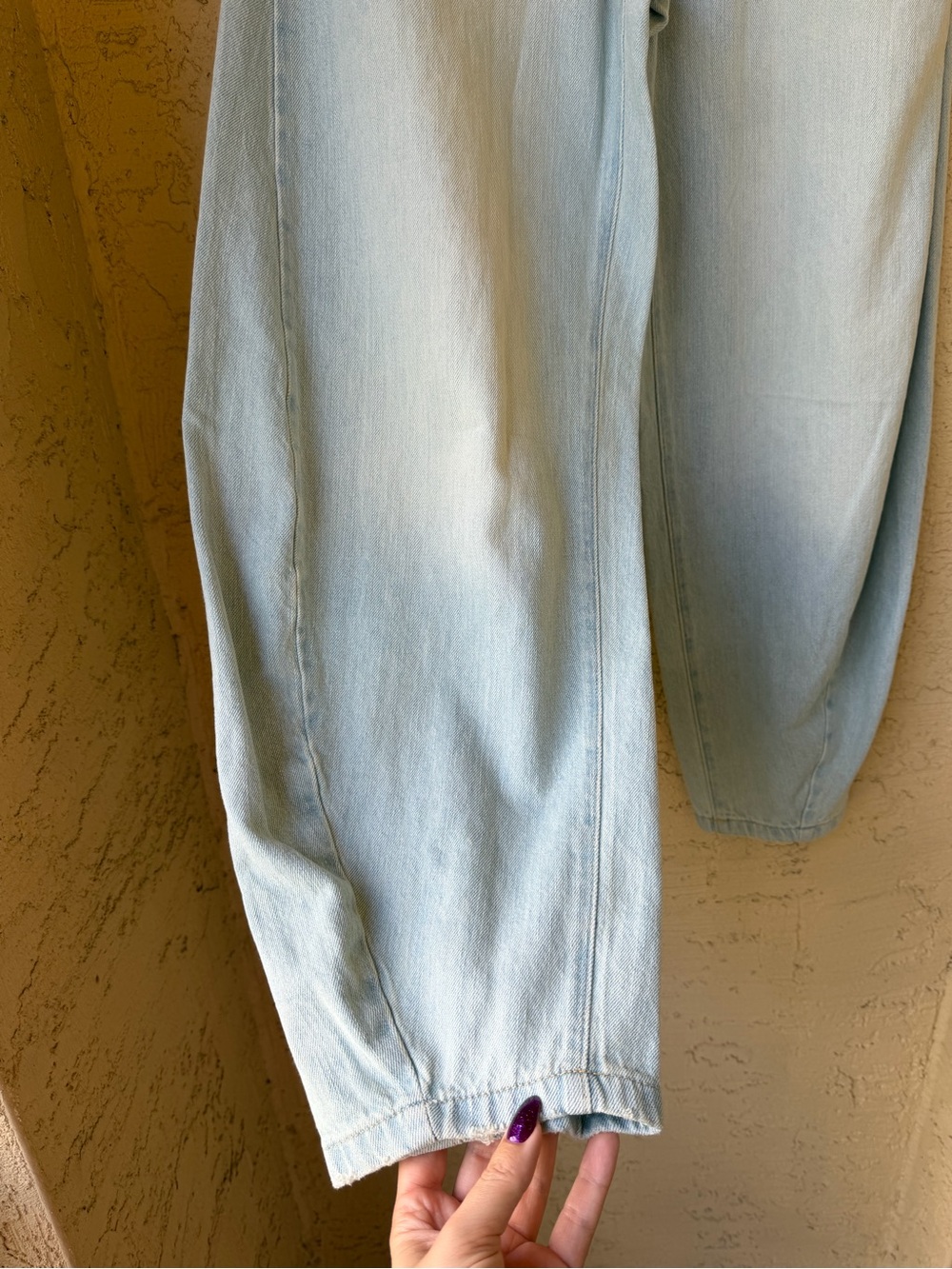 Pilcro Light Denim High-Rise Balloon Jeans Sz 27 NWT - Picture 9 of 16